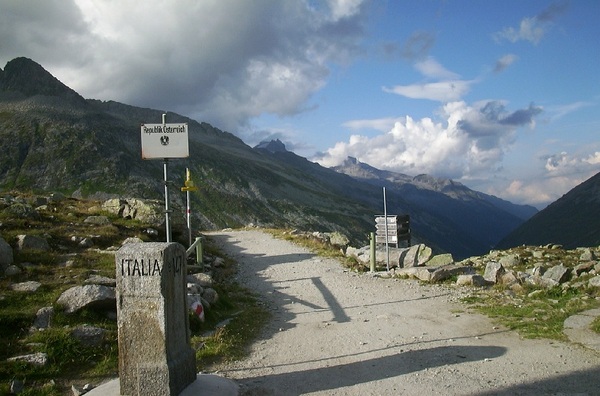 Grenze Österreich/Italien