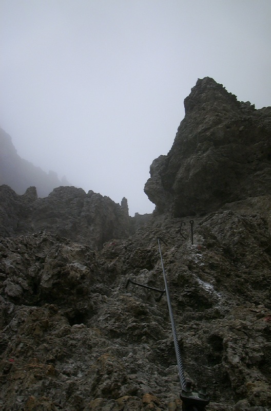Klettersteig auf die Sella