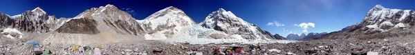 Everest Basislager Panorama