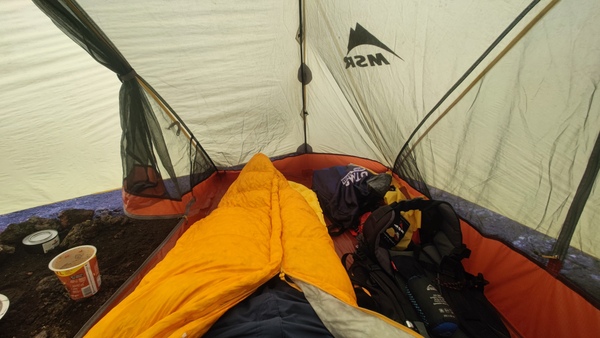 Inside the Tent